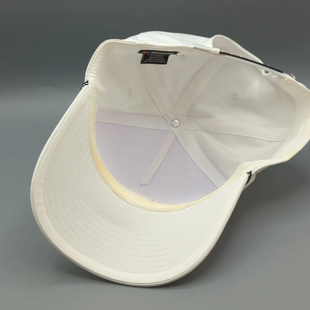 Daytona International Speedway NASCAR Hat Cap White Rope Snapback OSFM